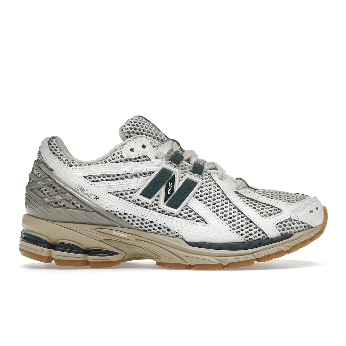 Stable Fit Design New Balance 1906R White Green Cream