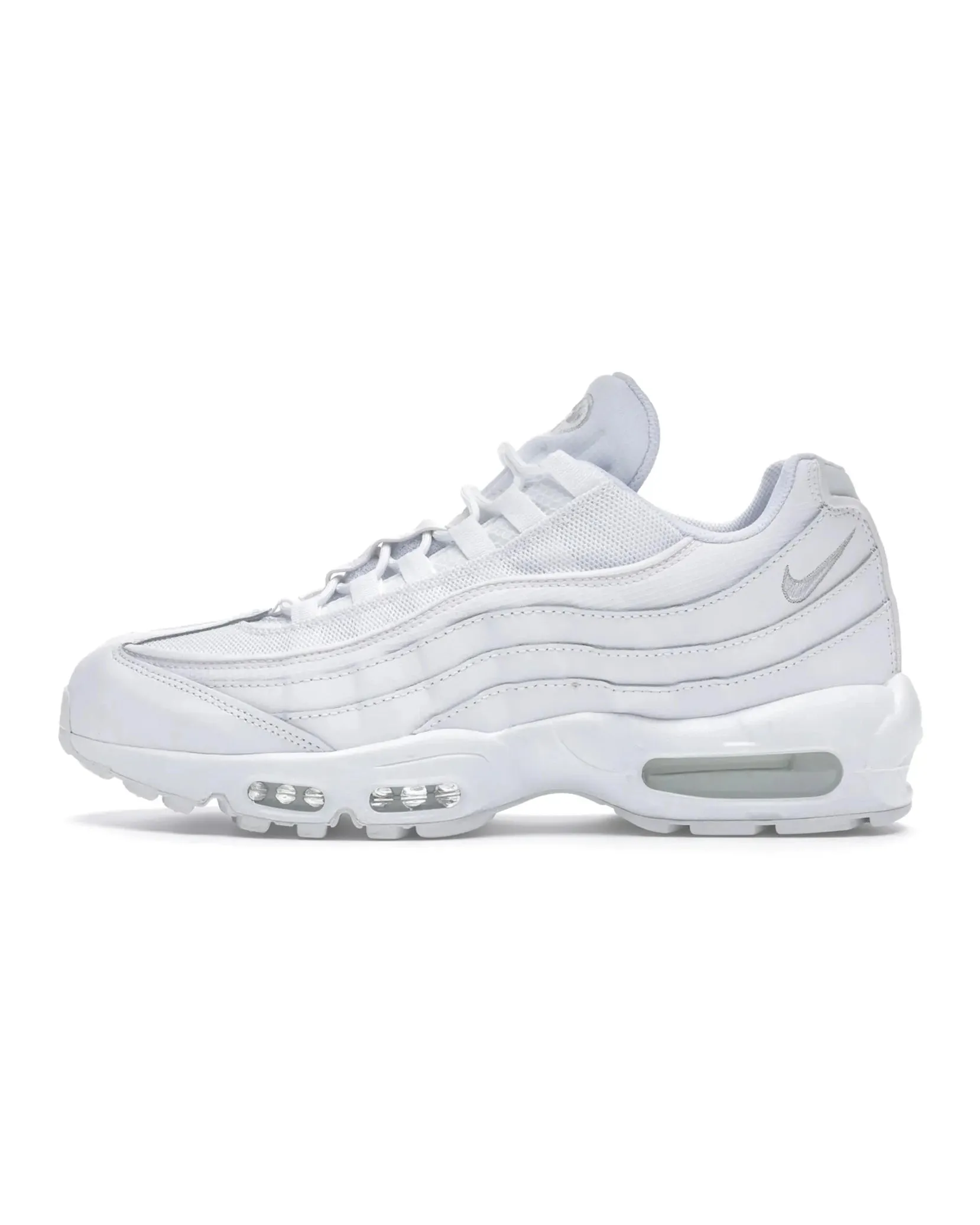 waterproof fabric shoes Versatile Shoes Nike Air Max 95 Essential White Grey Fog