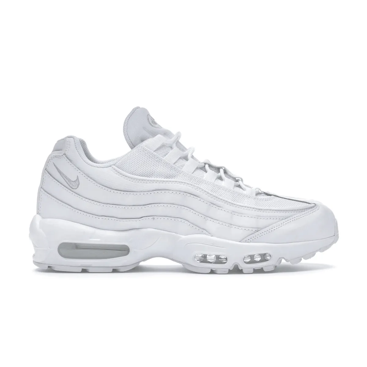 Stable platform base part section Nike Air Max 95 Essential White Grey Fog