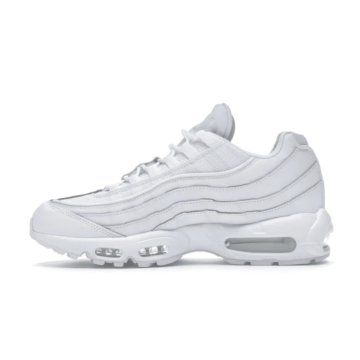 Stable platform base part section Nike Air Max 95 Essential White Grey Fog