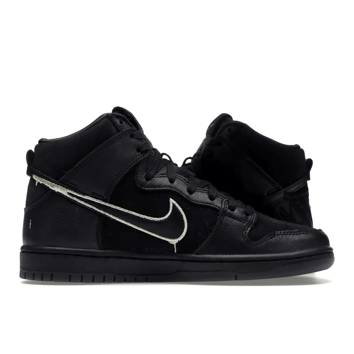 Street Glide Nike SB Dunk High FAUST Black Gold