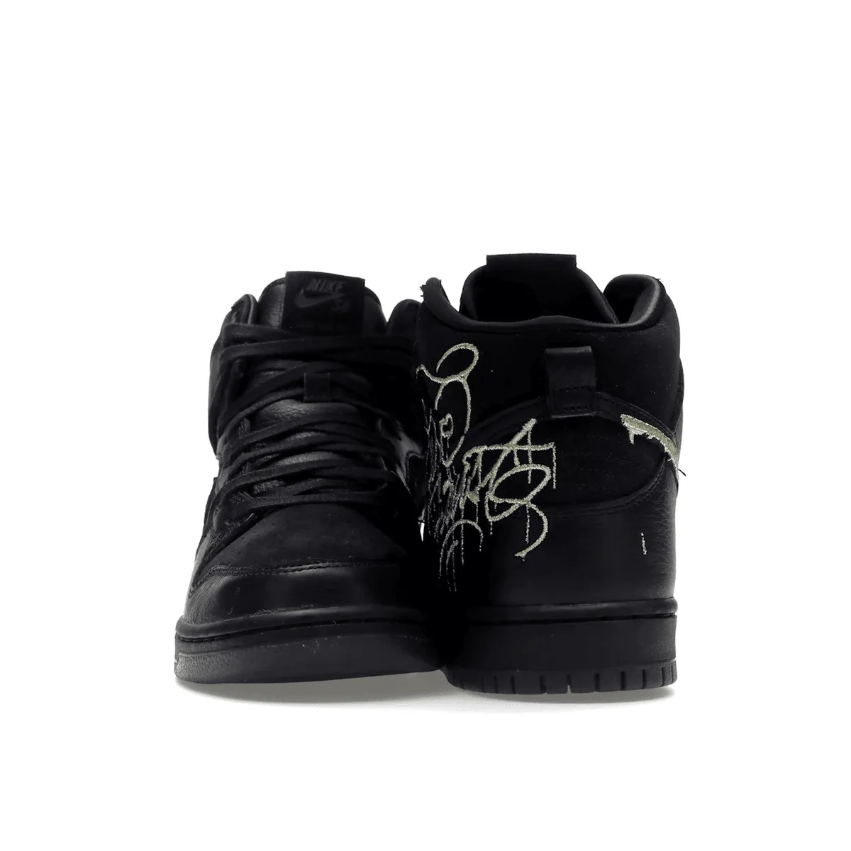 Street Glide Nike SB Dunk High FAUST Black Gold