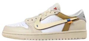Functional shock absorption Optimal Flexibility AJ1 Low X OW Customs Off-White