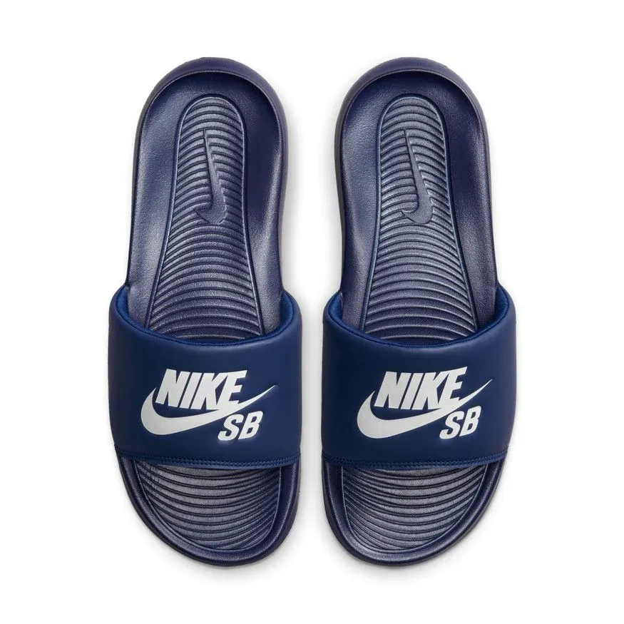 Street Sport Vibe Nike SB Victori Slide - Deep Royal Blue/White