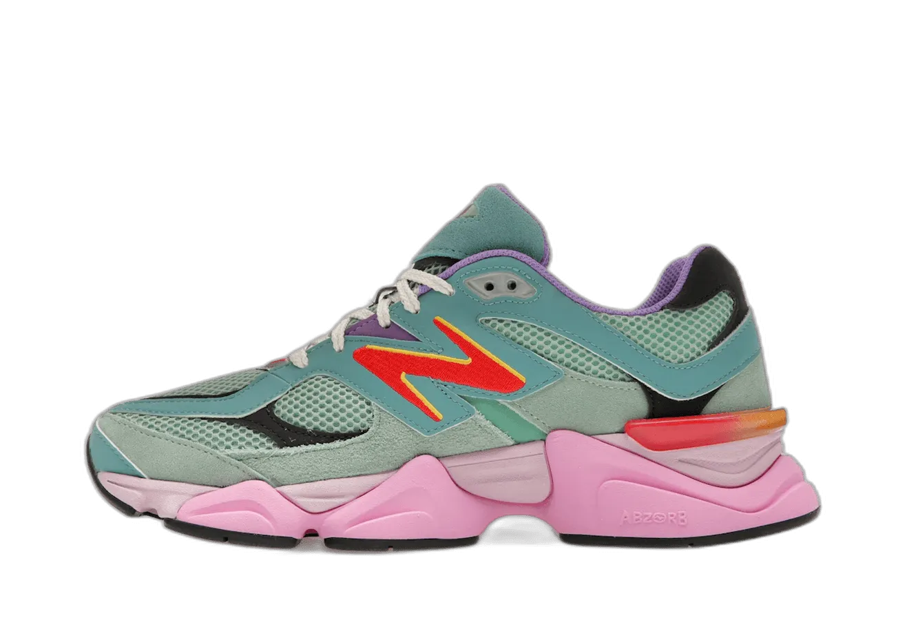 Street Wear New Balance 9060 Warped Multi-Color