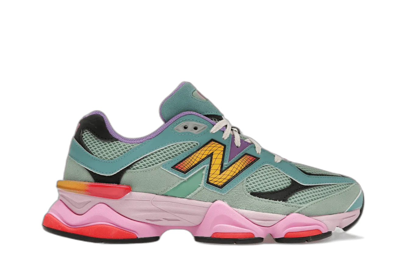 Street Wear New Balance 9060 Warped Multi-Color
