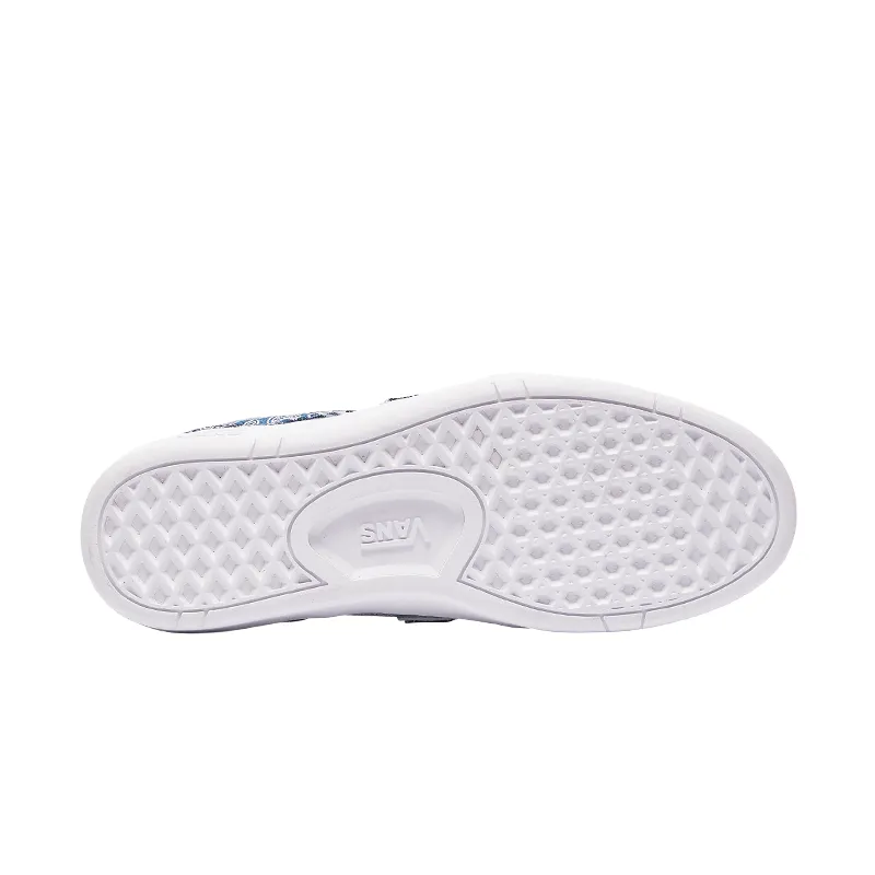 Stride-Boost Vans Lowland CC 'Bandana' Multi-Color True White Unisex Sneakers