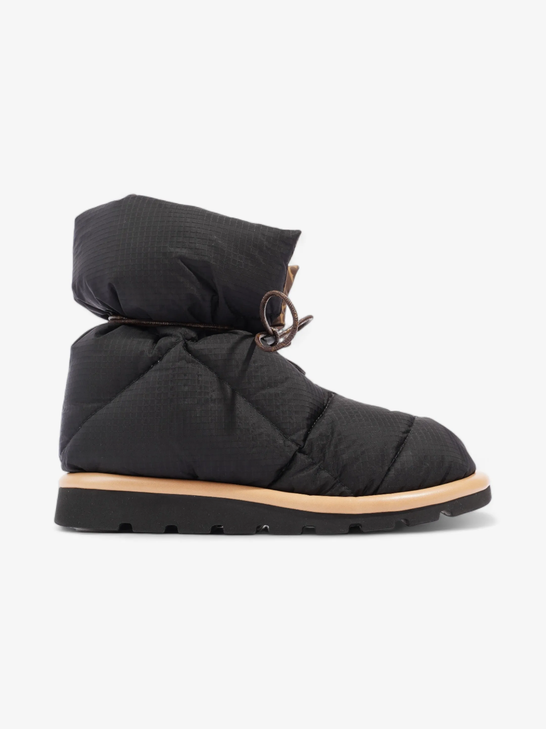 Strong protection Louis Vuitton Pillow Comfort Ankle Boots Black / Monogram Nylon EU 39 UK 6
