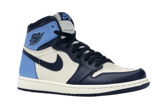 Structured grip AJ1 Retro High Obsidian UNC