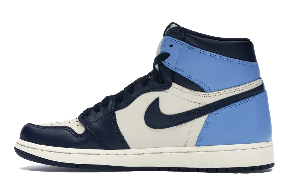 Structured grip AJ1 Retro High Obsidian UNC