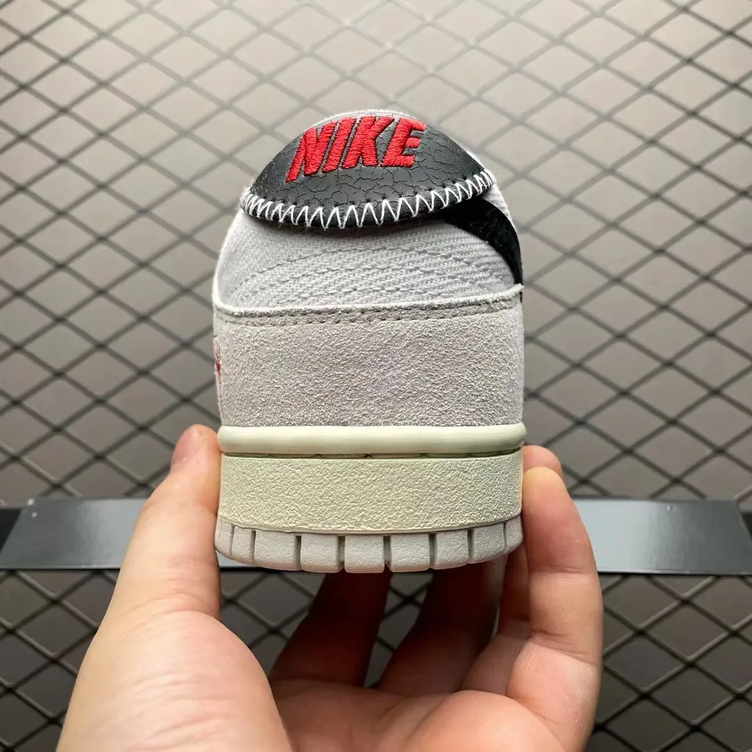 Stussy X Dunk SB Low Cream Black Active Motion