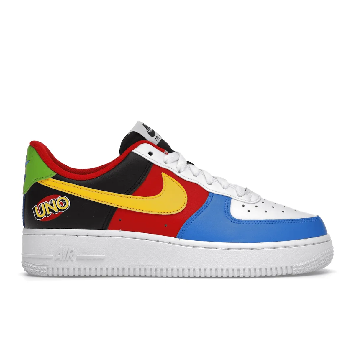 Air Force 1 Uno Emblem Style Lace Edge