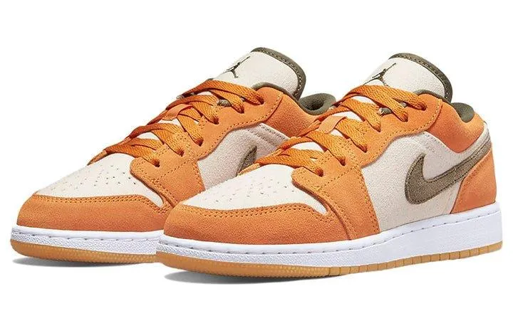 Stylish Design Air Jordan 1 Low Light Curry