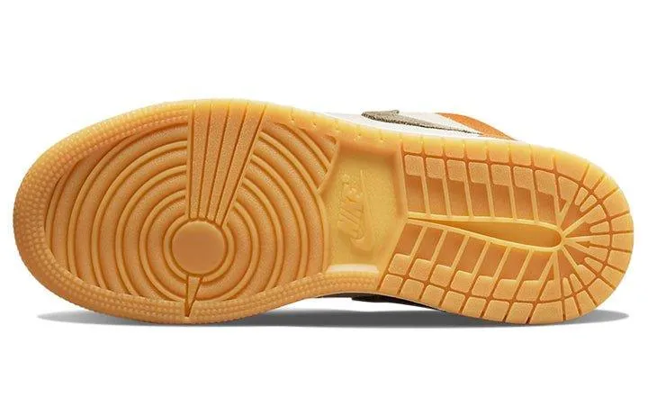 Stylish Design Air Jordan 1 Low Light Curry