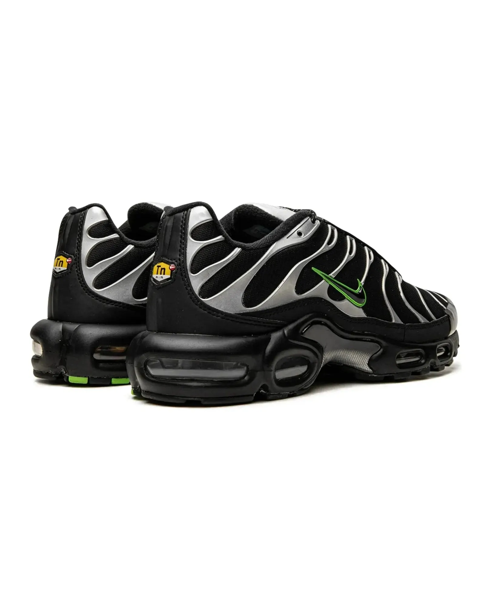 Stylish Nike TN Black Silver Green Strike