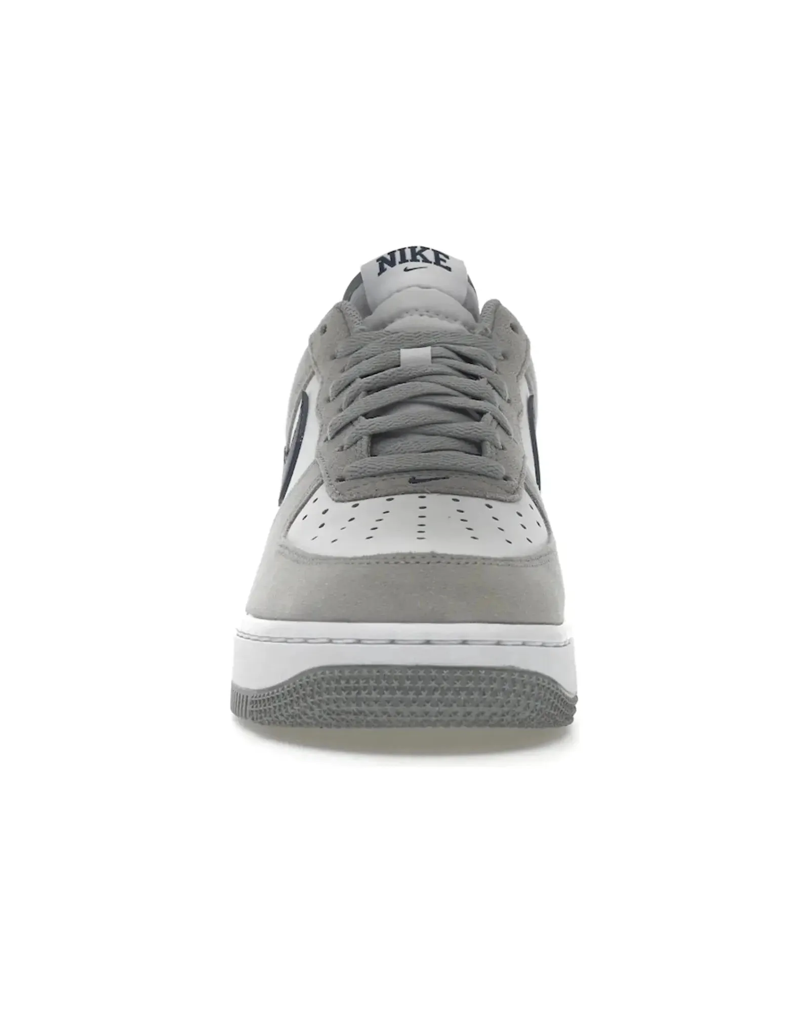 Stylish Ride Nike Air Force 1 Low '07 Light Smoke Grey Midnight Navy