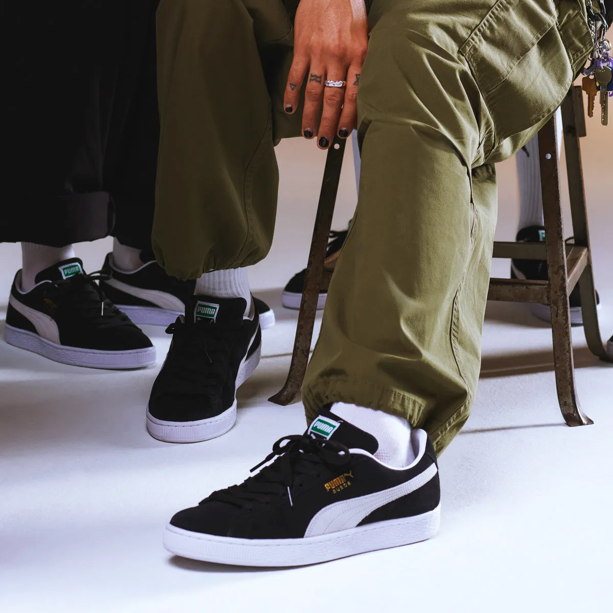 Suede Classic - Mens Bounce-Flex
