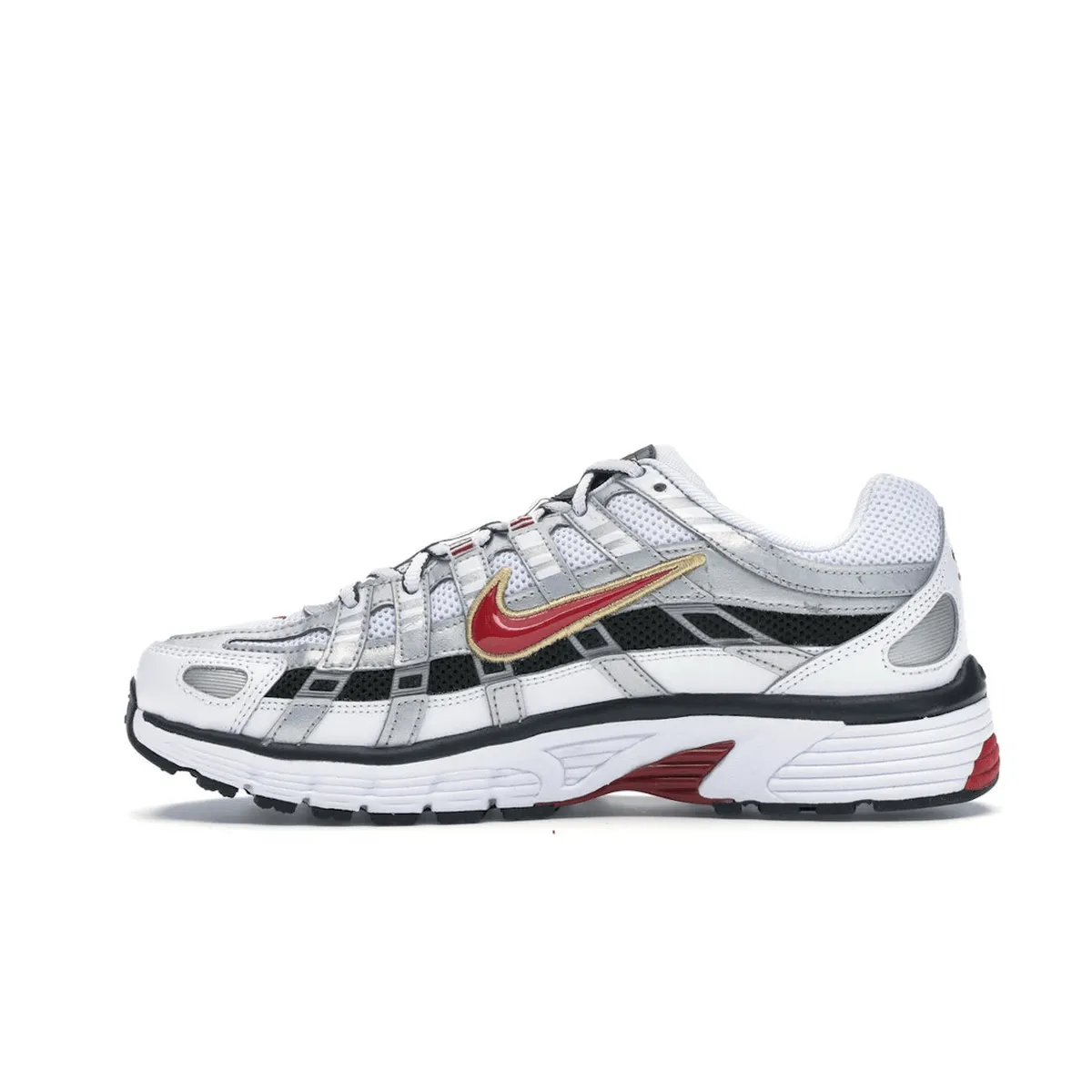 Superior Cushioning Nike P-6000 White Gold Red