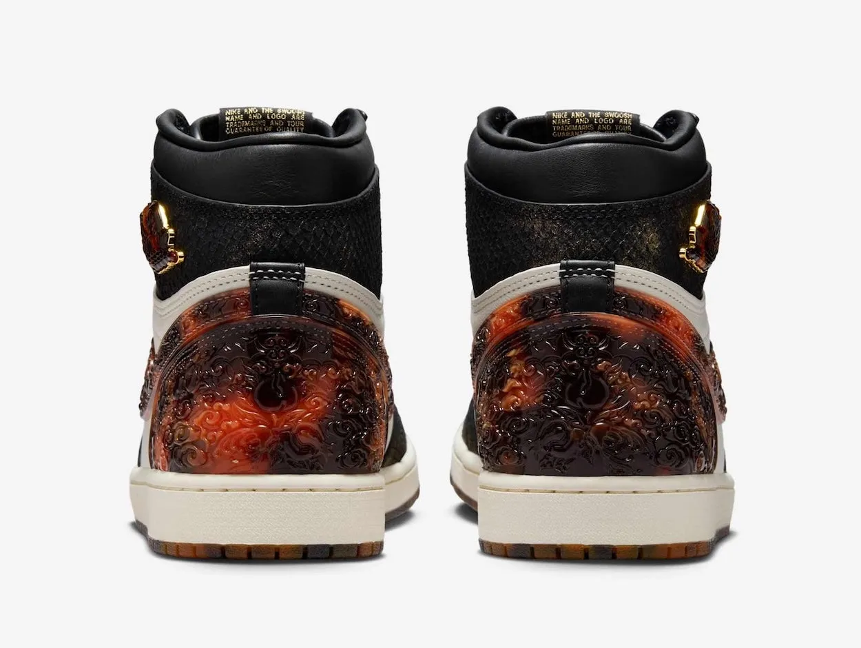 Superior Look Air Jordan 1 High OG Xuanwu Year Of The Snake