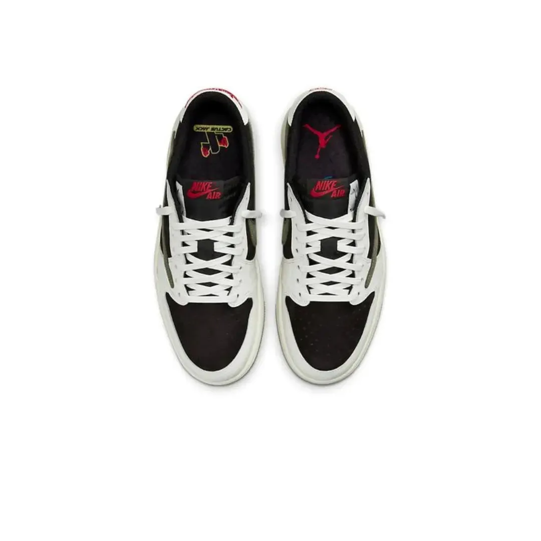 Superior Performance Air Jordan 1 Low OG Travis Scott Olive