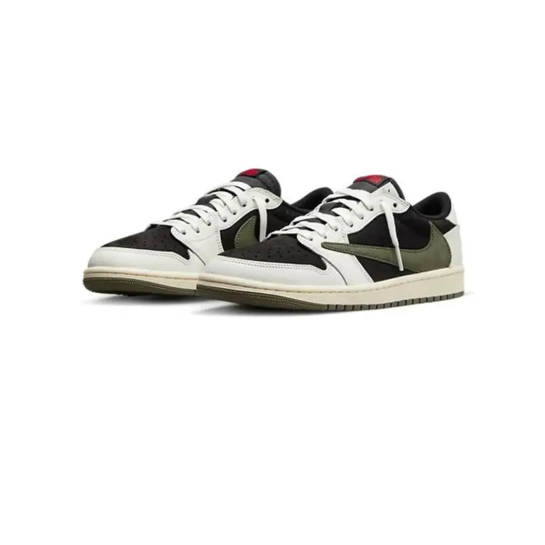 Superior Performance Air Jordan 1 Low OG Travis Scott Olive