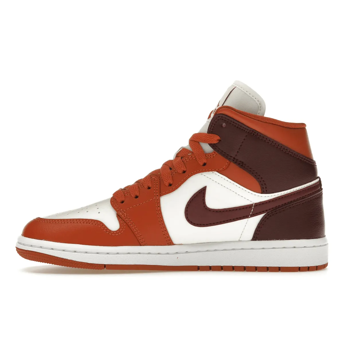 Superior Response Air Jordan 1 Mid Dusty Peach Night Maroon
