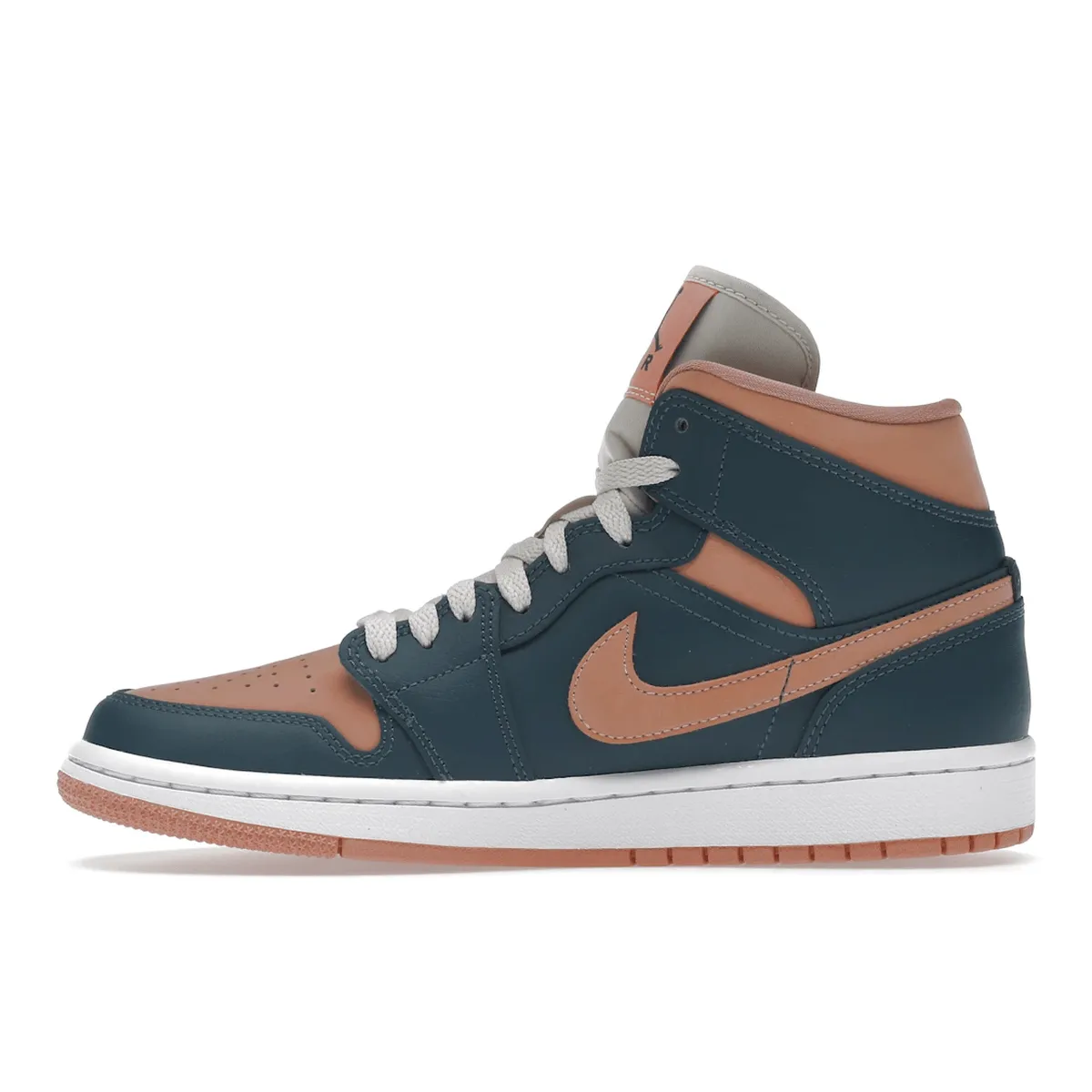 Superior Traction Air Jordan 1 Mid Dark Teal Green