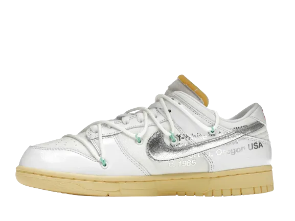 Supportive shoe midsole Dunk Low X OW Lot 1