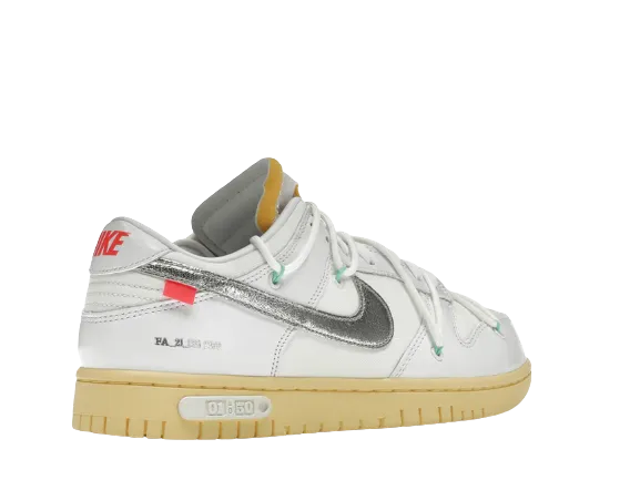 Supportive shoe midsole Dunk Low X OW Lot 1