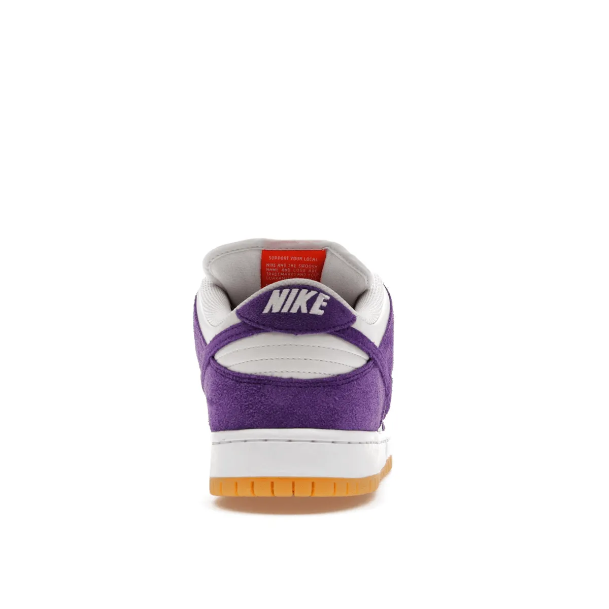 Supportive Step. Nike SB Dunk Low Pro ISO Orange Label Court Purple