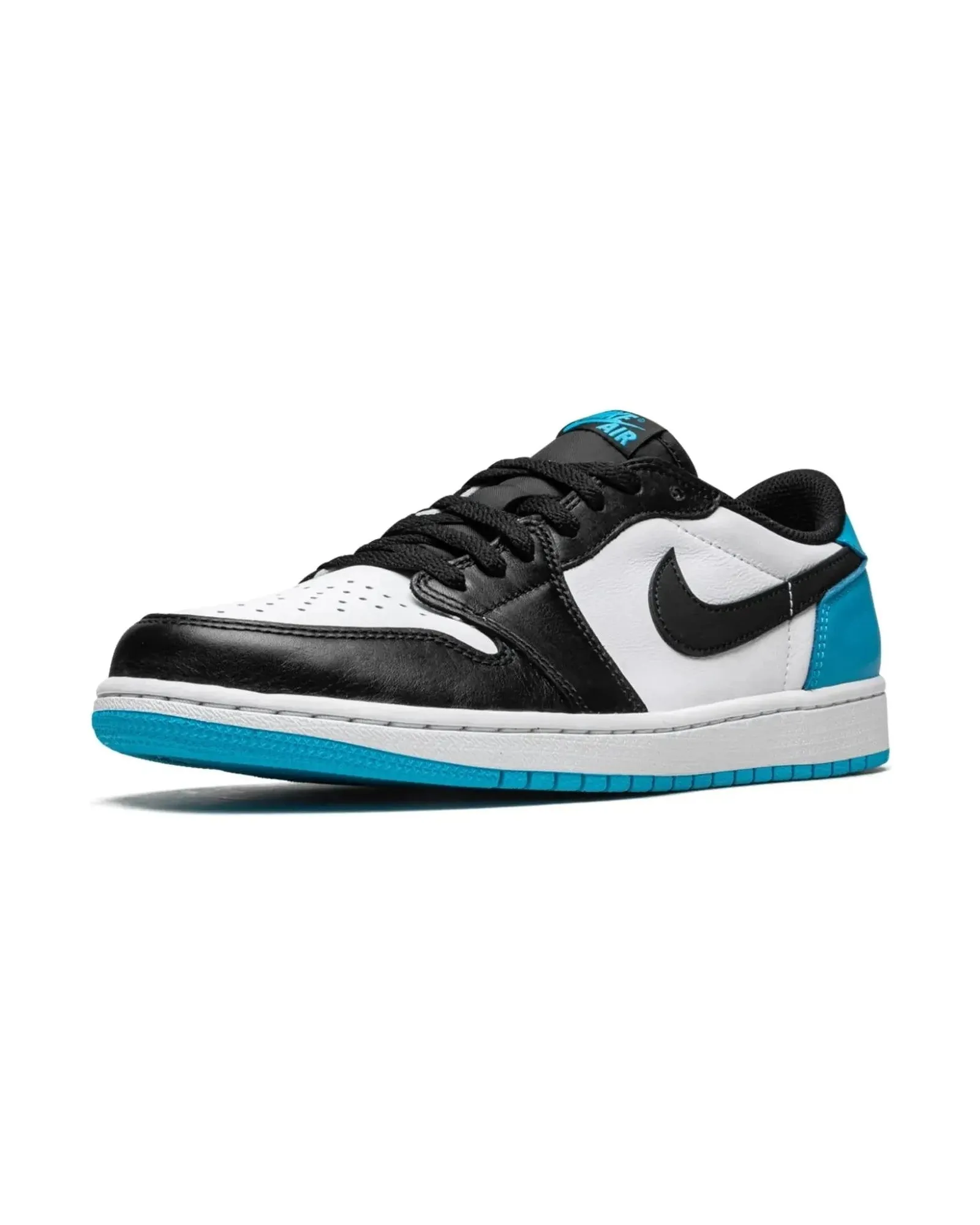 Tech Comfort Nike Air Jordan 1 Retro Low OG Black Dark Powder Blue