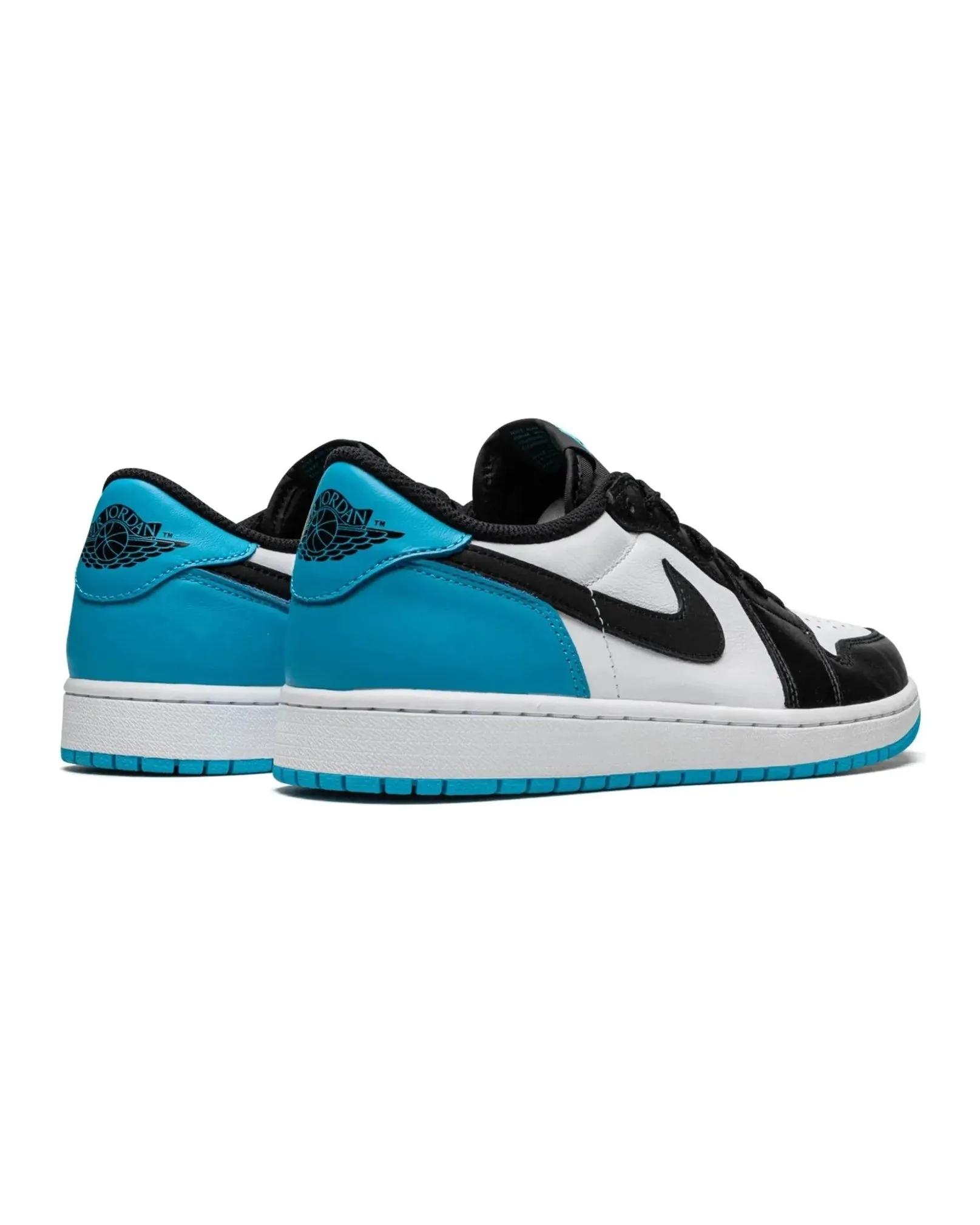 Tech Comfort Nike Air Jordan 1 Retro Low OG Black Dark Powder Blue