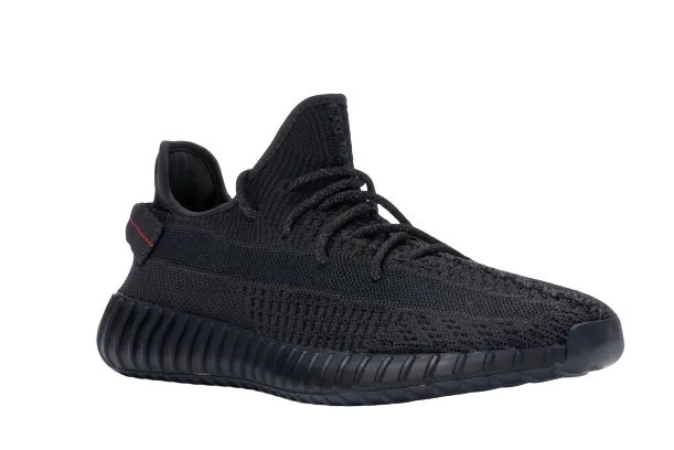 Textured Design YZY Boost 350 V2 Black (Non-Reflective)