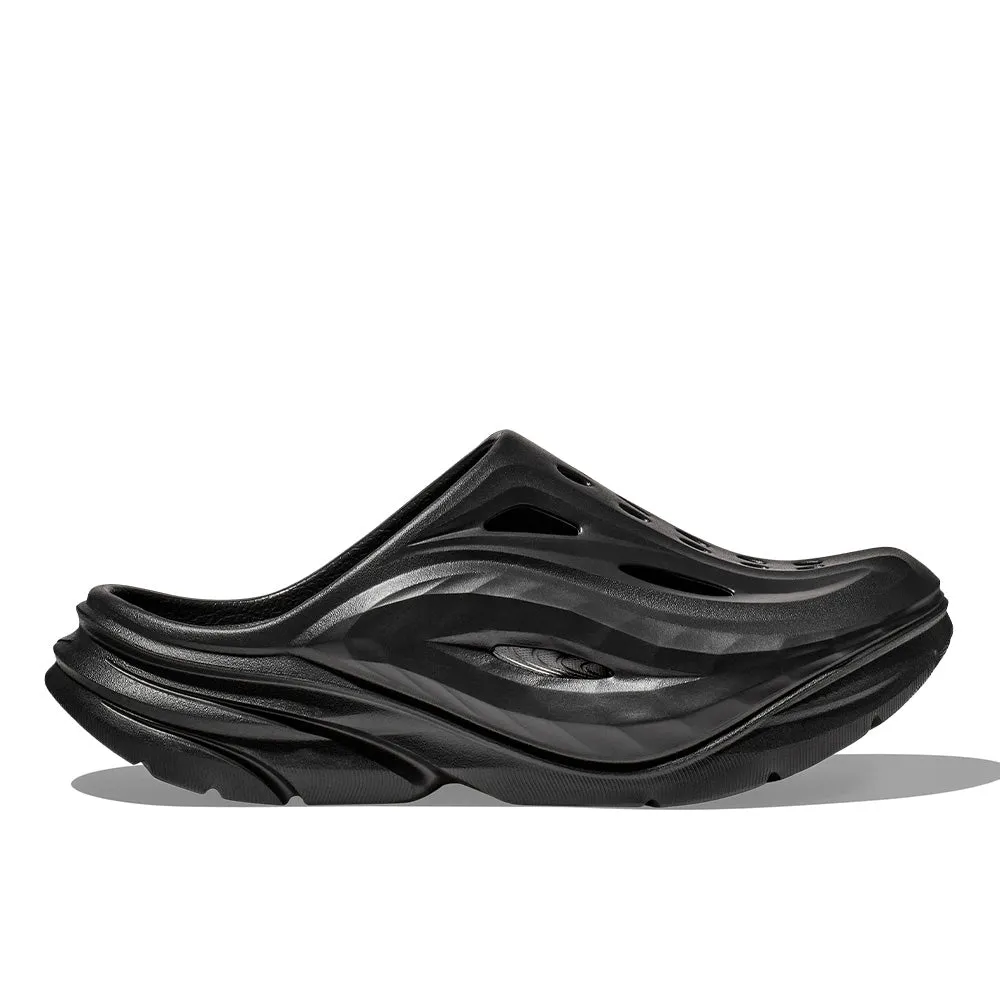 Black Hoka Ora Recovery Mule
