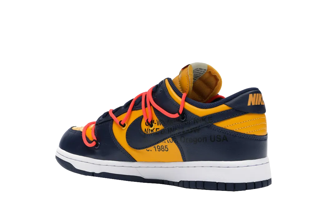 Toe Insert Dunk Low X OW University Gold