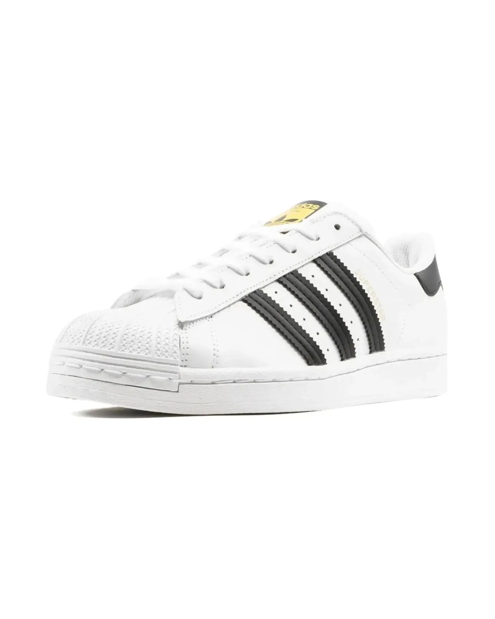Toe Jump Adidas Superstar White Black