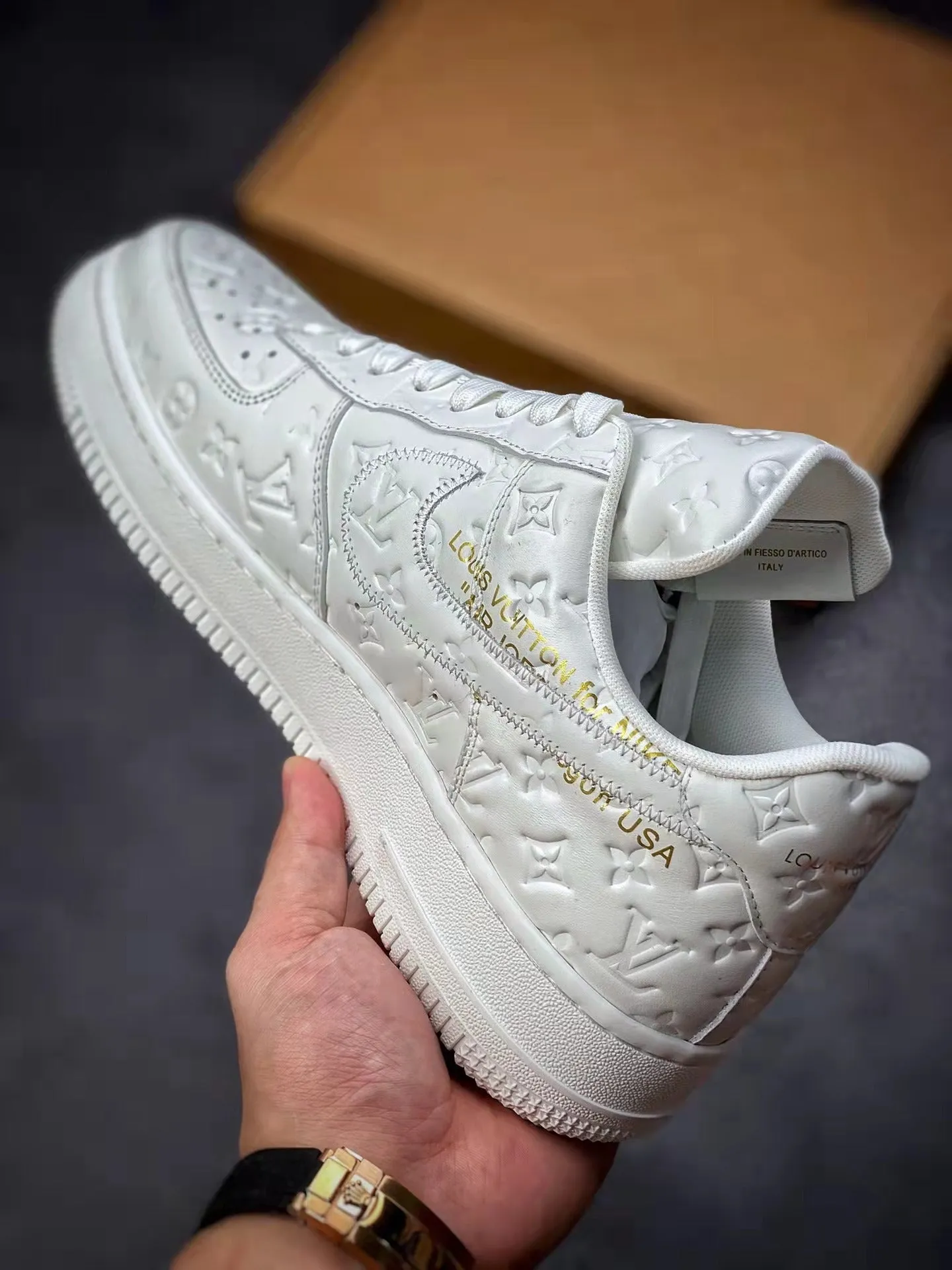 Toe Shield AF1 x OW by Virgil - White
