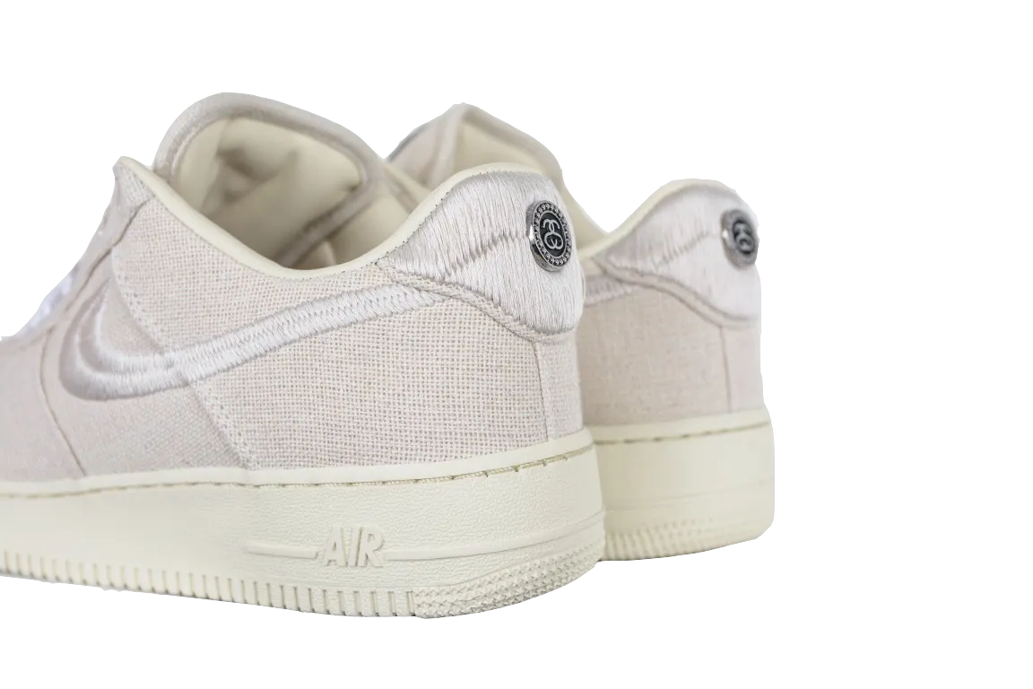 Toe Spin AF1 STUSSY Fossil Stone