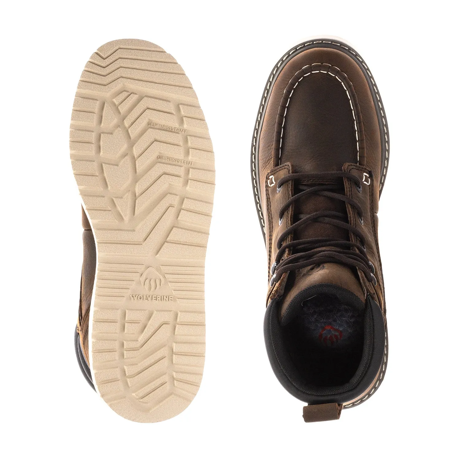 Trade Wedge Moc Toe WP - Mens Tiger-Print