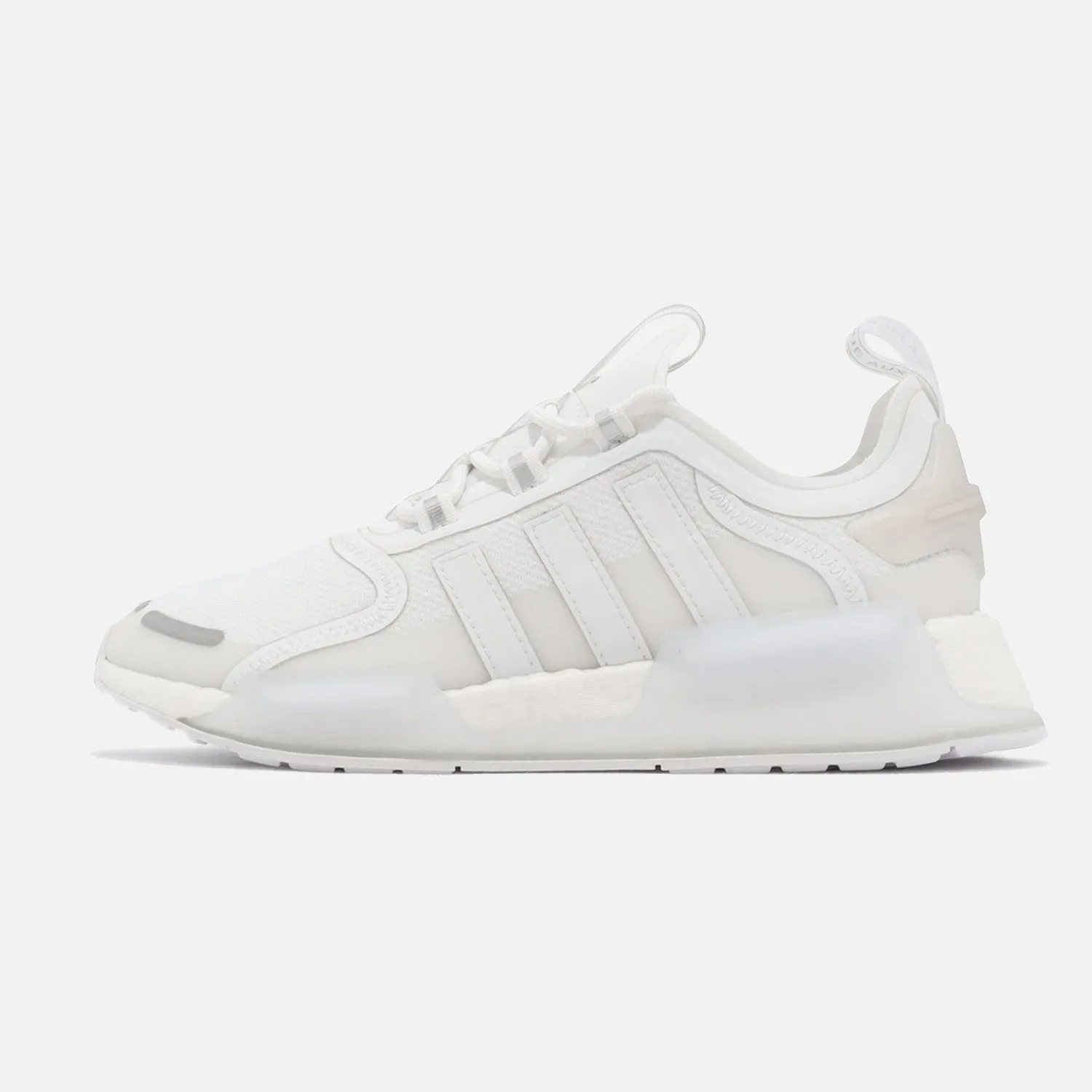 Women's Adidas NMD v3 Triple White slip - on footwear post - run