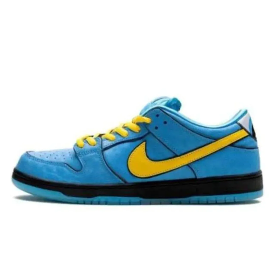 Route Step Nike SB Dunk Low Pro x Powerpuff Girls Bubbles