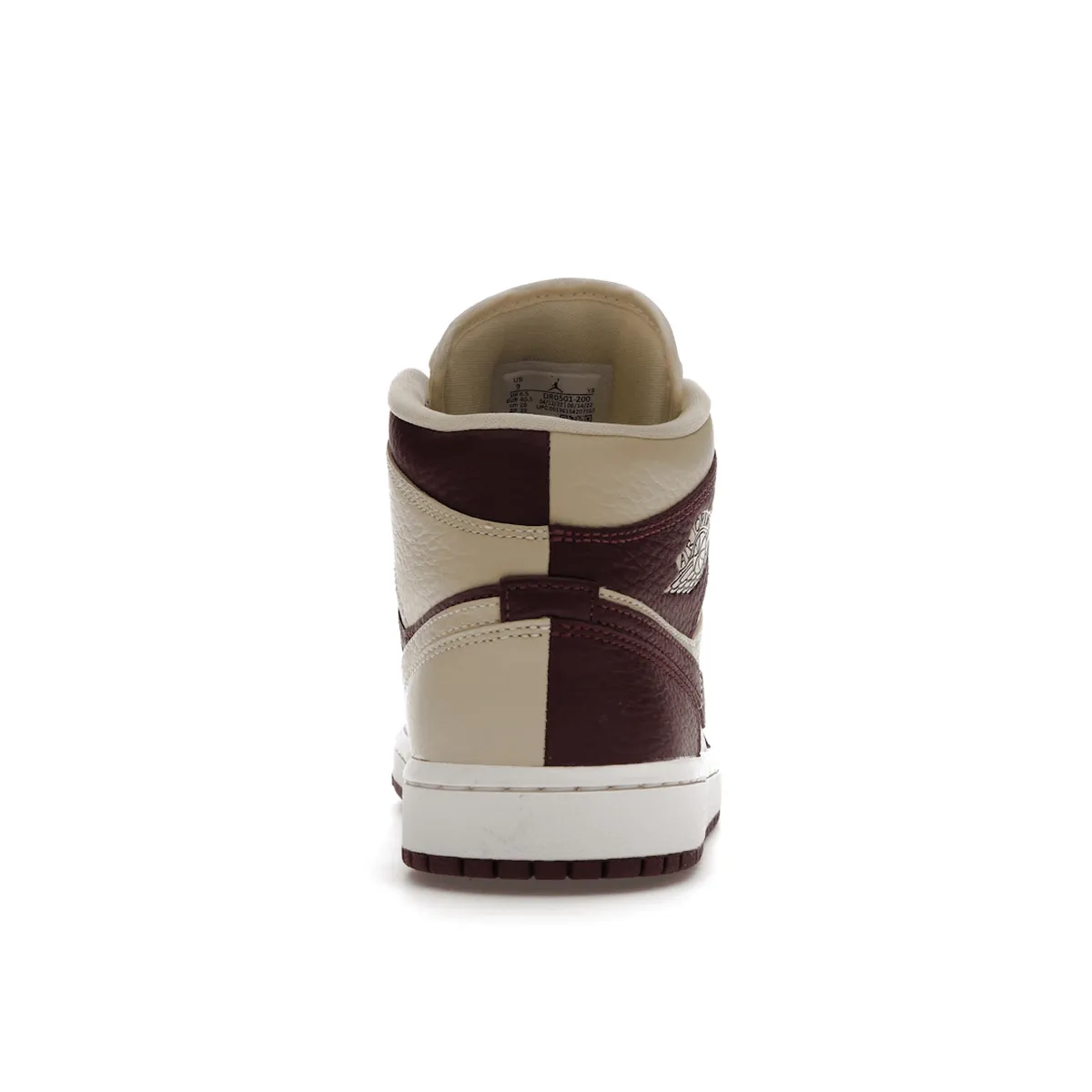 Travel Shoes Air Jordan 1 Mid SE Split Beach Cherrywood Red