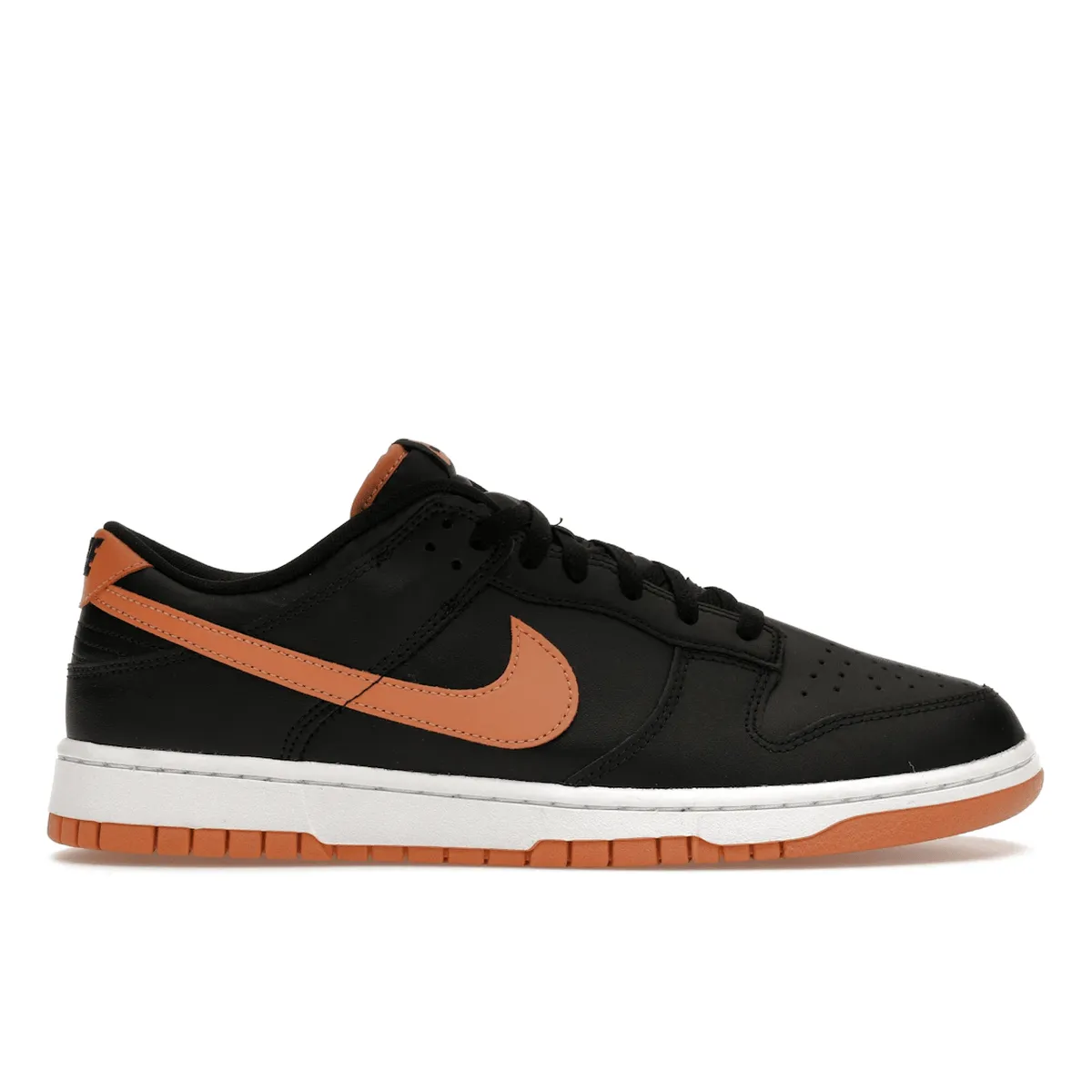 Travel Walk-Step-In Nike Dunk Low Black Amber Brown