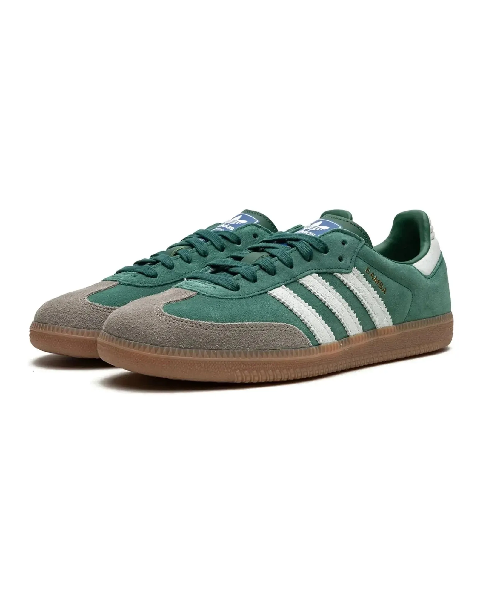 Trend Ease Adidas Samba Collegiate Green Gum Grey Toe