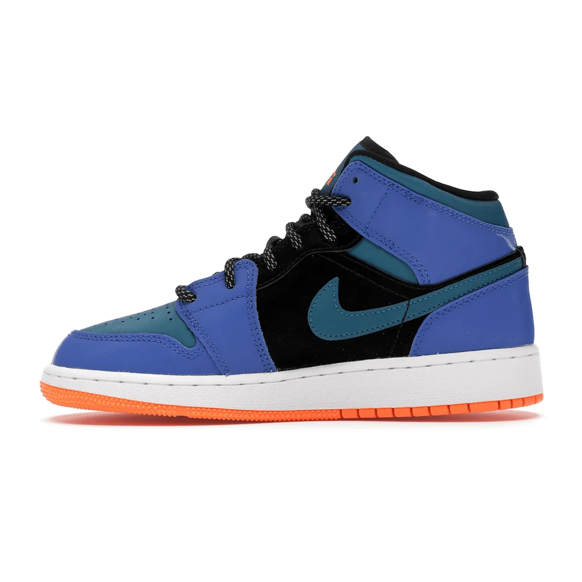 Trendy Air Jordan 1 Mid Racer Blue Green Abyss