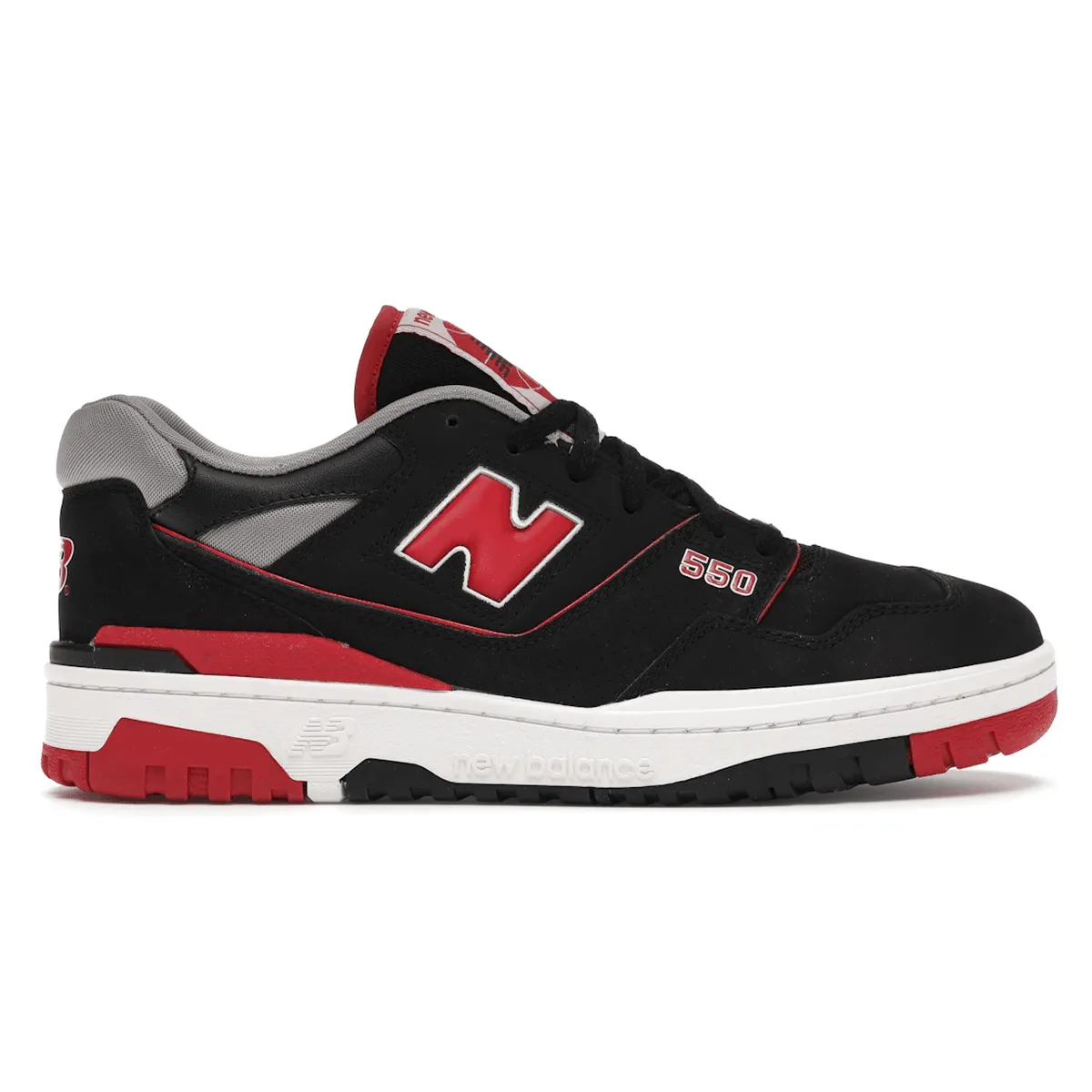 Trendy Look New Balance 550 Black Red