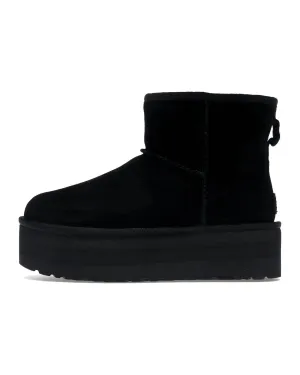 UGG Classic Mini Platform Boot Black (W) Impact Resistant Instant Relaxation