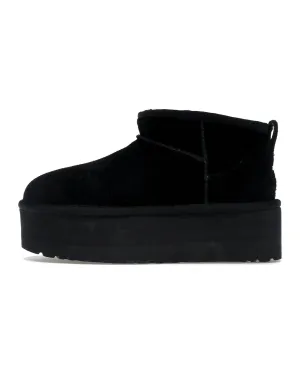 UGG Classic Ultra Mini Platform Black (W) Lightweight Support