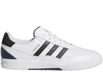 Ultimate Wear Adidas Tyshawn II Shoe - Core White/Black/Navy