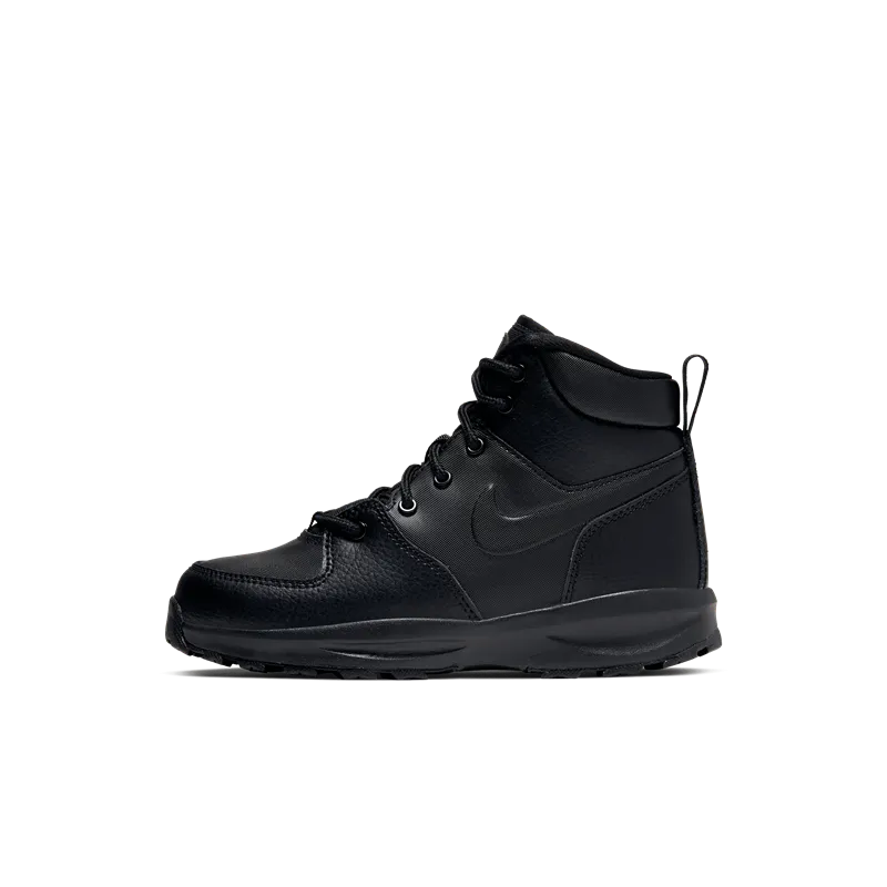 Ultra Lock Little Kids' Nike Manoa  Boots "Triple Black"